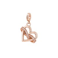 Charm Rosato Donna Storie in Argento Zircone RZ194